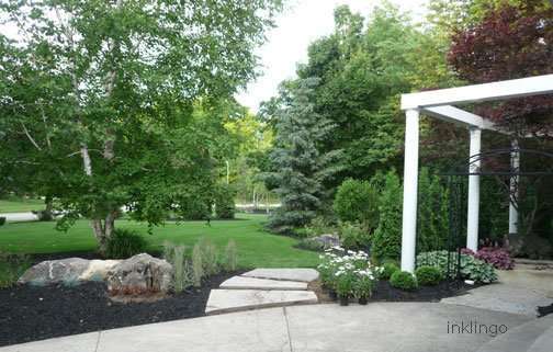 Garden at Inklingo Head Office