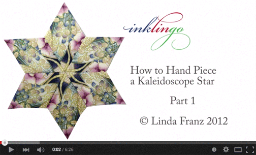 VIDEO How to sew stars 