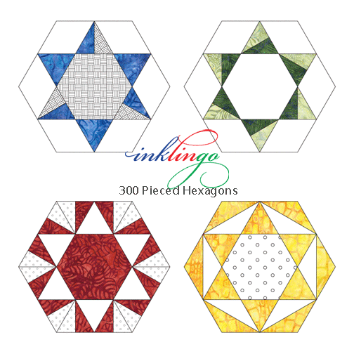 Inklingo 300 Pieced Hexagons