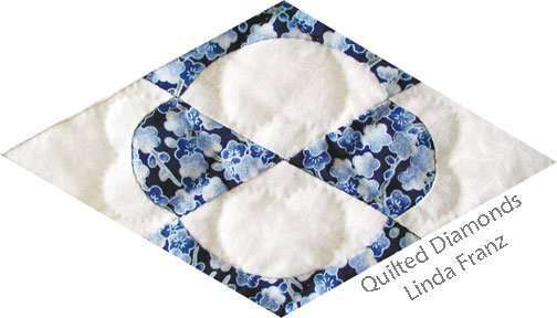 Diamond from Quilted Diamonds by Linda Franz