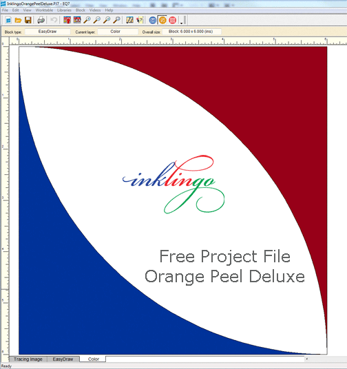 Free EQ7 Project File for Orange Peel