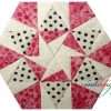 Pieced Hexagon Quilt Block