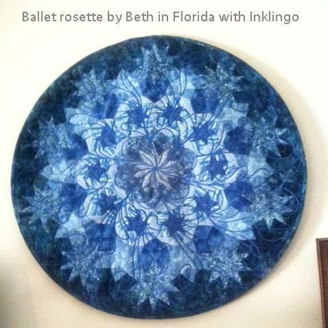 Ballet rosette by Beth in FL