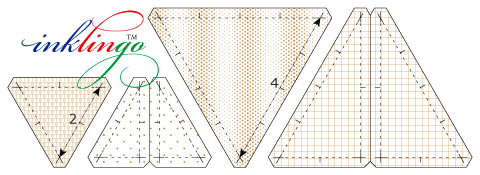 Inklingo Triangles FINISHED Size