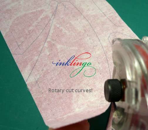 Rotary cutting curves with Inklingo