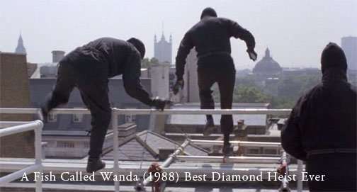 A Fish Called Wanda (1988) Diamond Heist