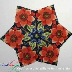 Fussy Cut Capriccioso Star