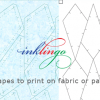 Print templates for La Tarantella quilt