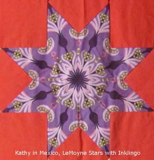 LeMoyne Star by Kathy in Mexico