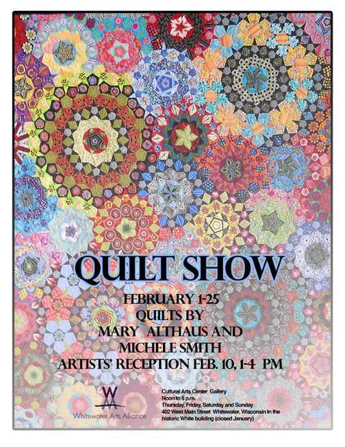 Mary Quilt Show Poster