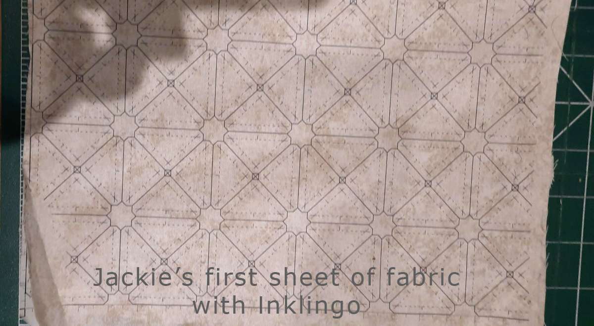 Print on fabric with Inklingo