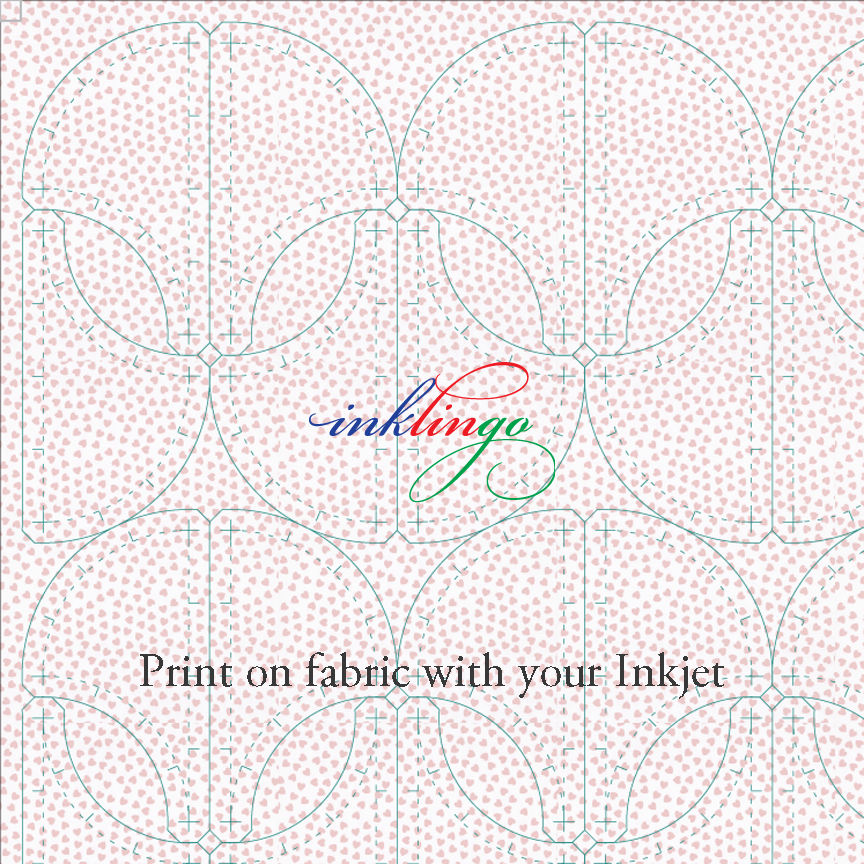 Print clamshell shapes on fabric with your Inkjet