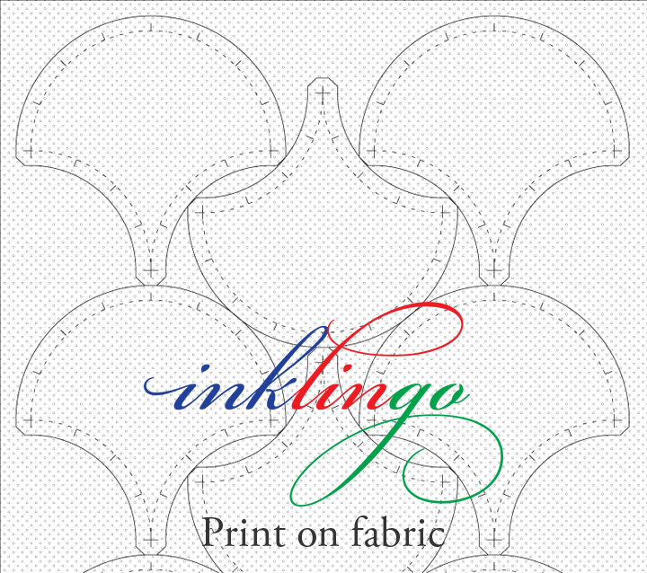 Clamshell Quilt Template Quilt With Inklingo