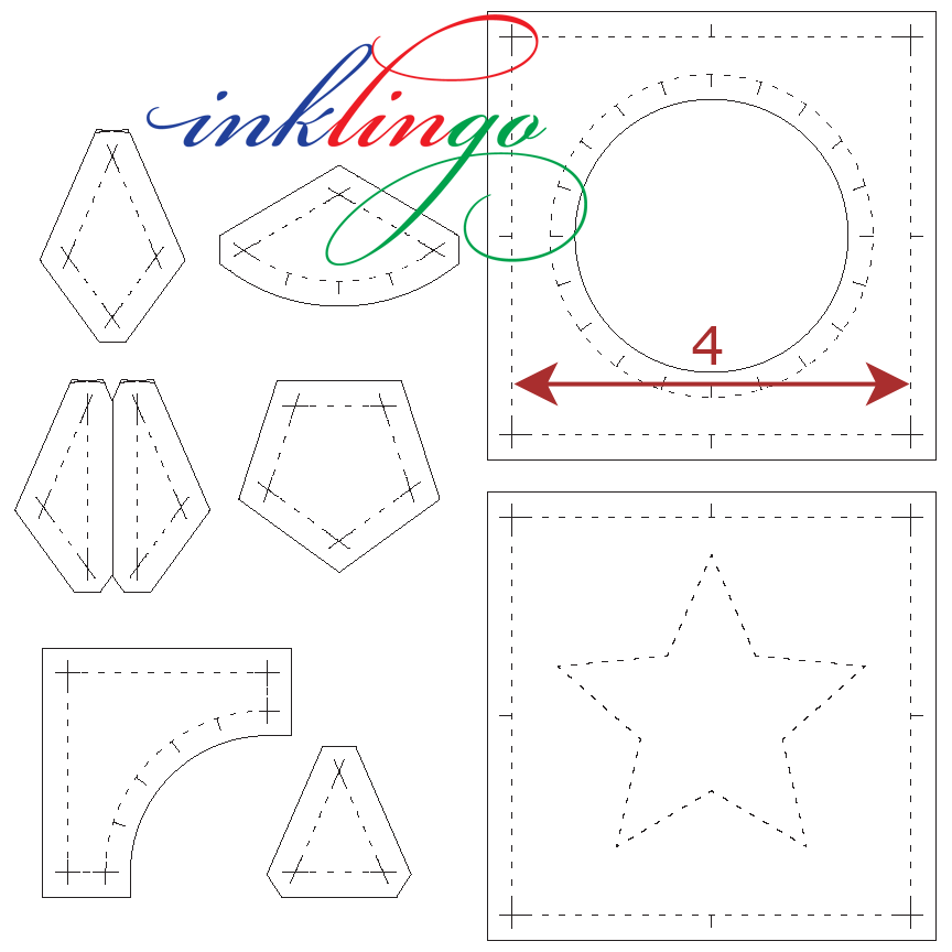 Inklingo 5 pointed star