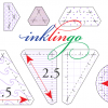 0.5 inch 60° Diamond + Triangles