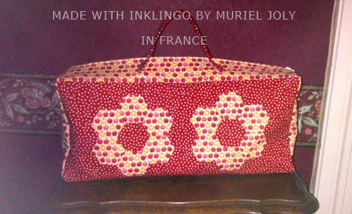 Hexagon bag by Muriel with Inklingo