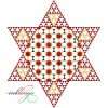 quilt with 60° triangles