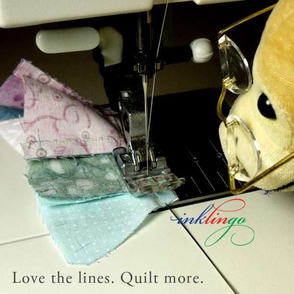 sew double wedding ring quilts by machine