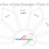 variety of Inklingo Dresden Plate blades