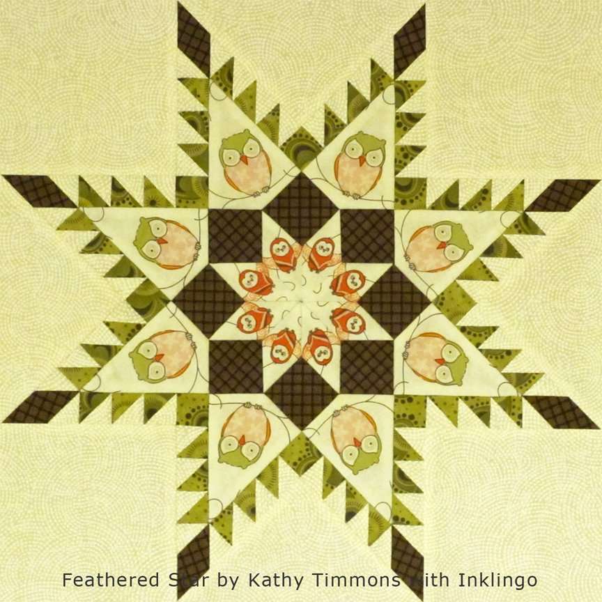 Feathered Star by Kathy Timmons