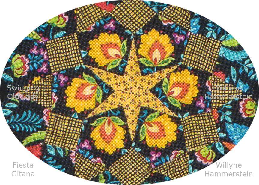 Fiesta Gitana Millefiori Quilts 4