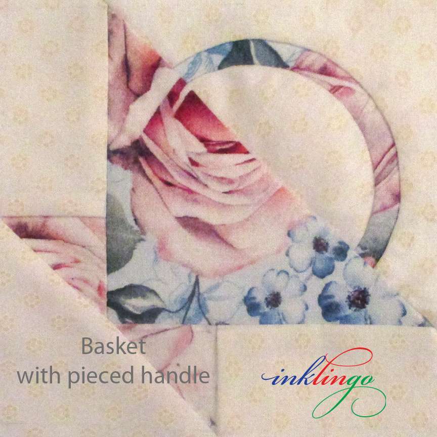 Inklingo Basket quilt block