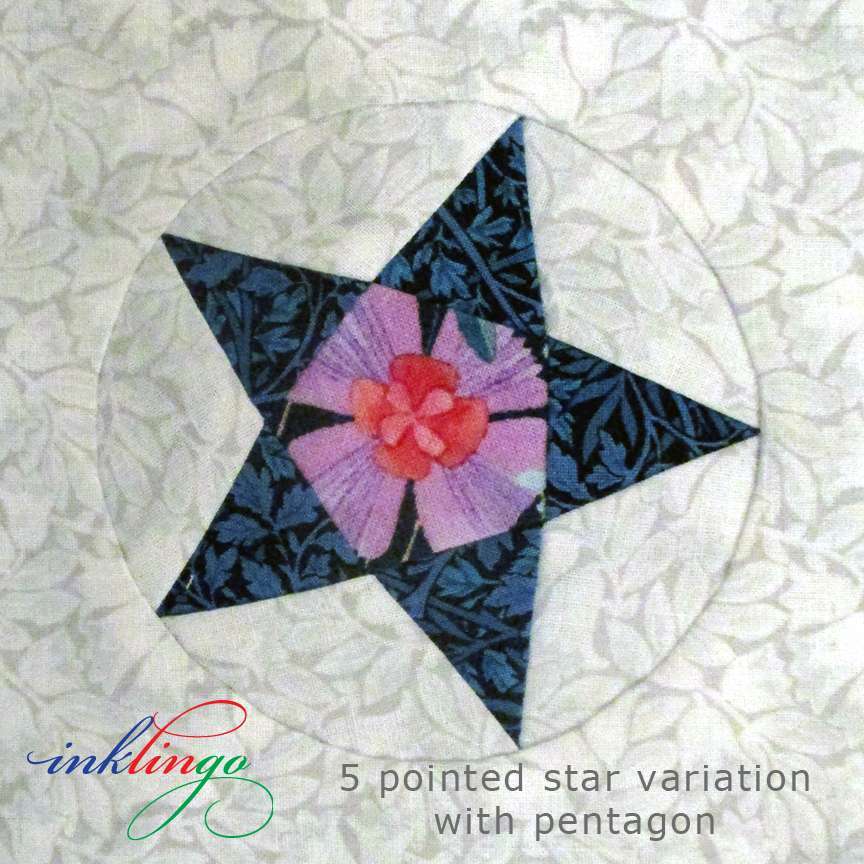 5 pointed star variation