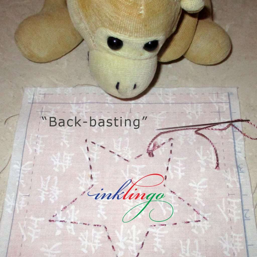 applique back-baste star 