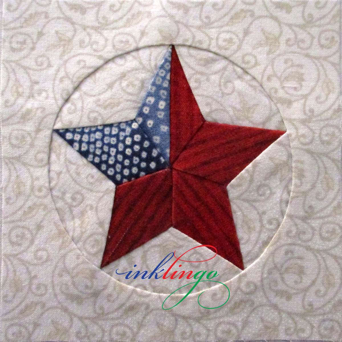 patriotic 5-pointed star