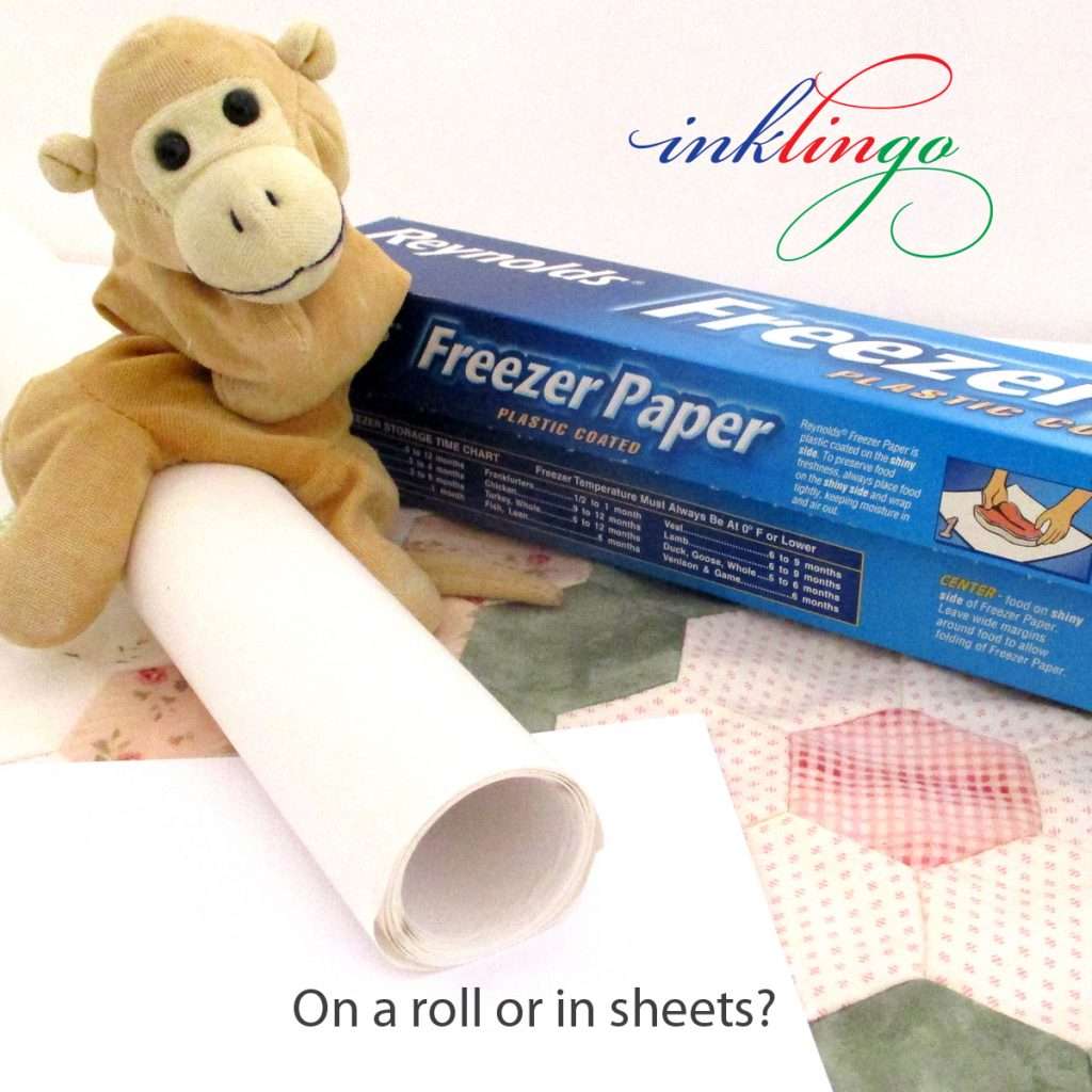 Quilter's Freezer Paper