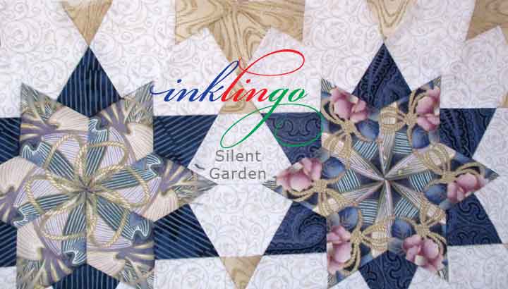 Silent Garden Quilt with Inklingo