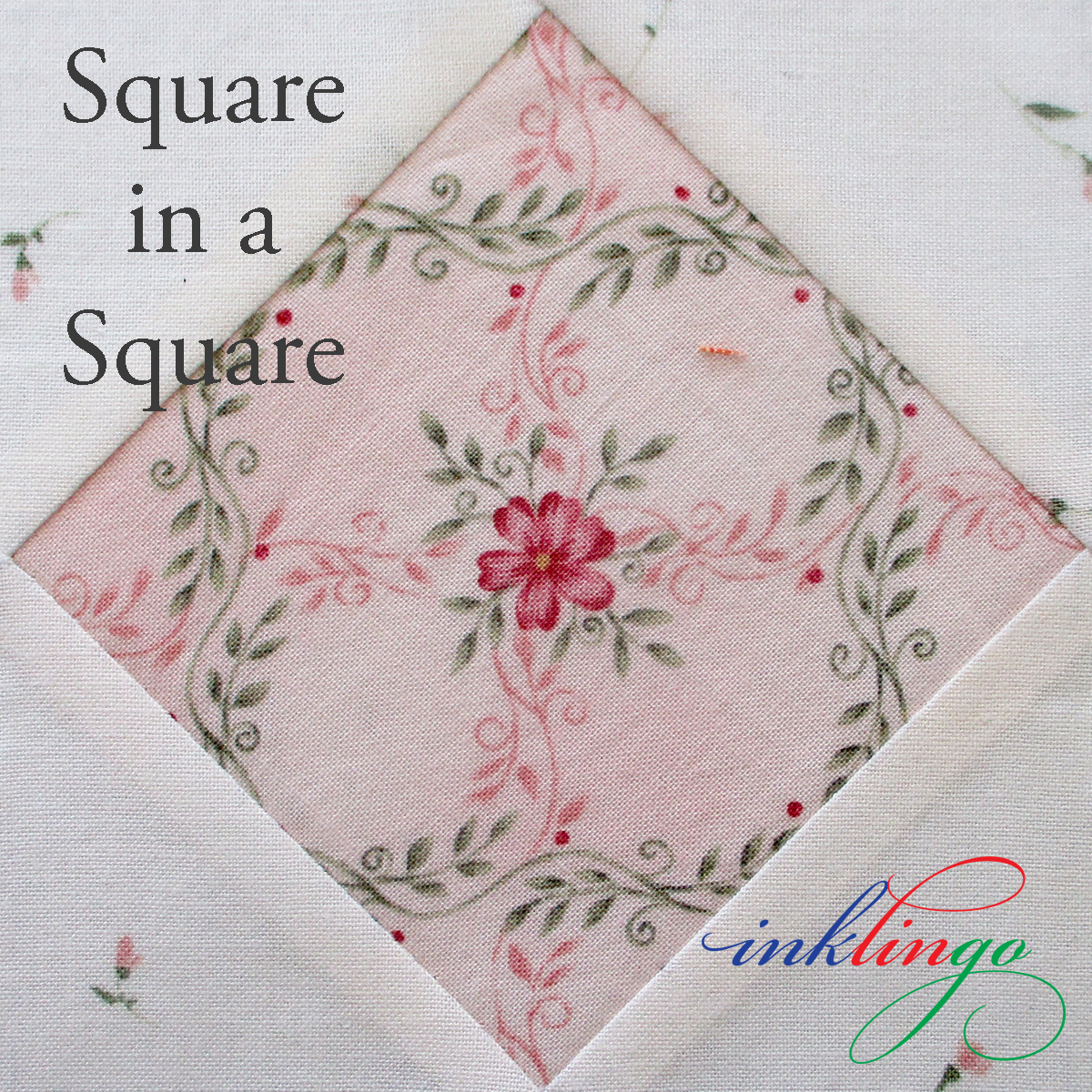 Square in a Square Fussy Flower