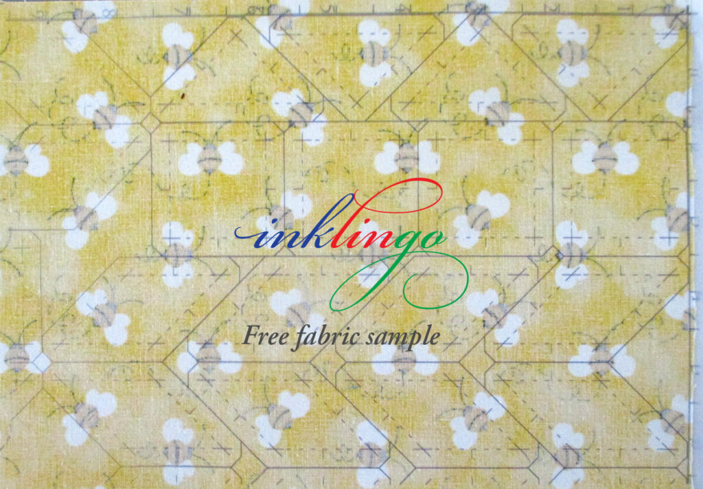 Inklingo Free Fabric Sample