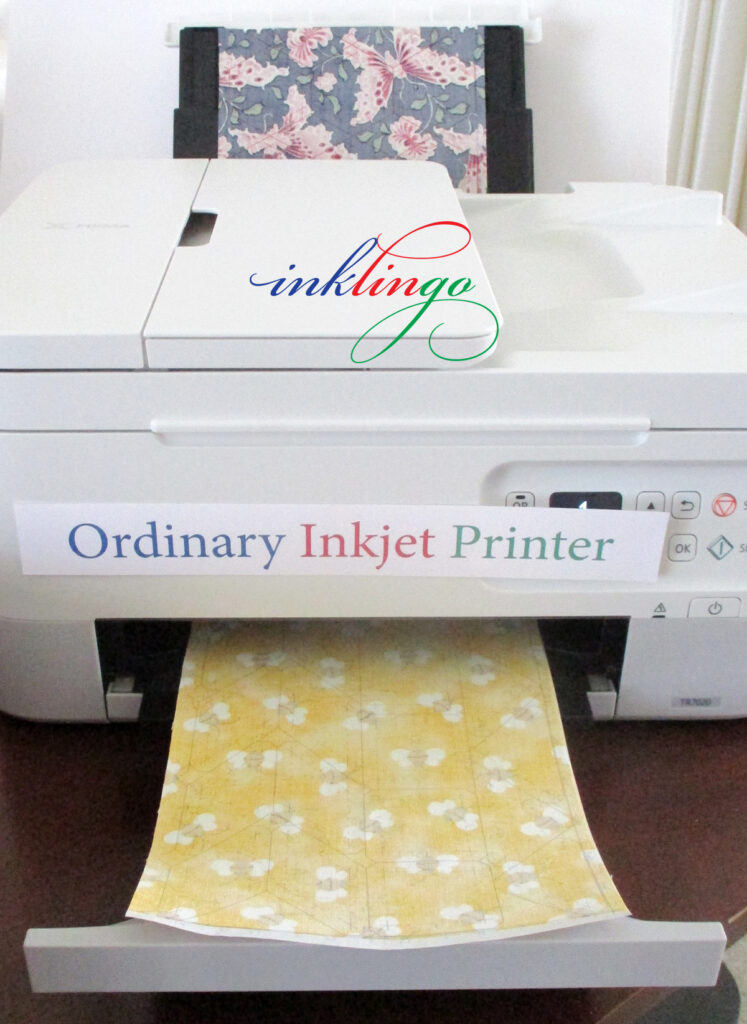 Print on fabric with your Inkjet