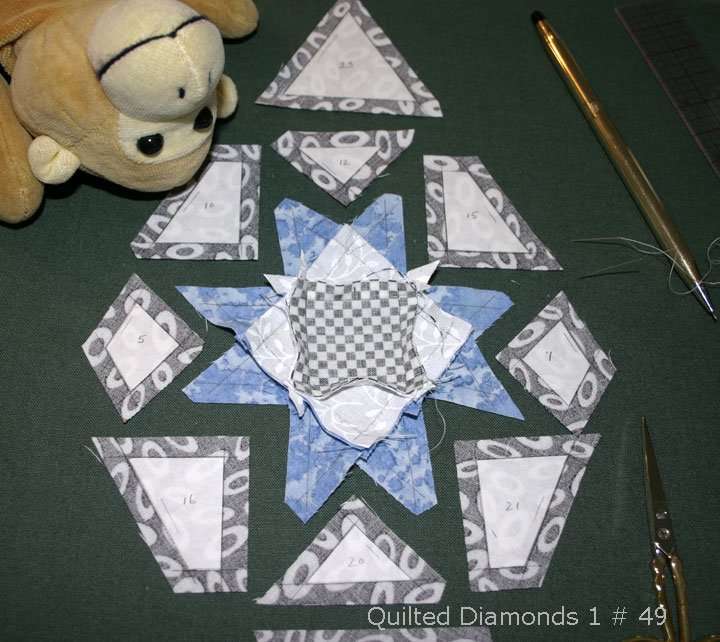 Quilted Diamonds 1 # 49