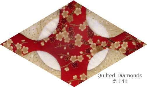 Quilted Diamonds # 144