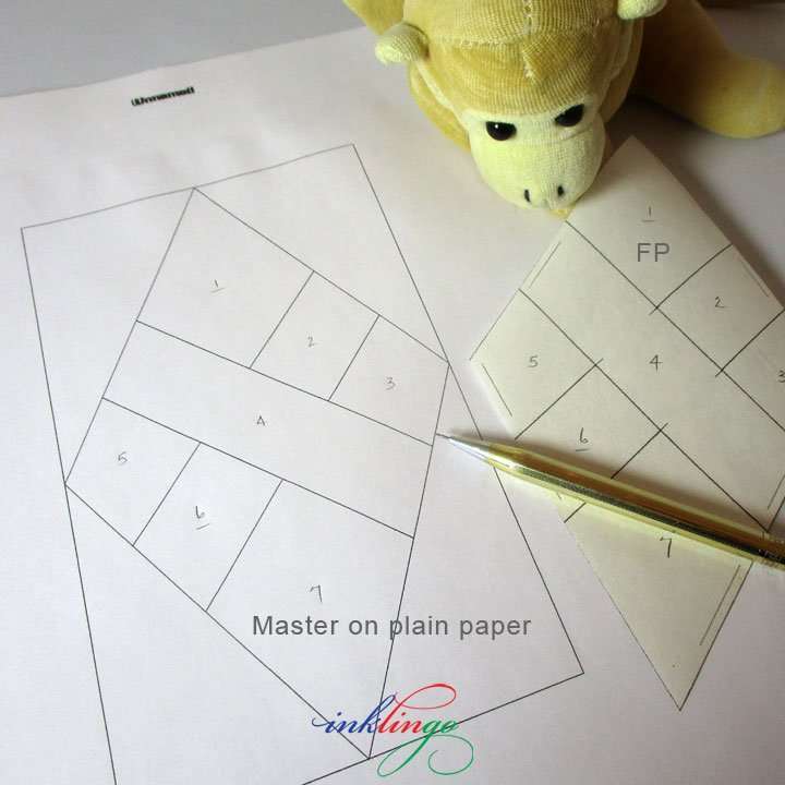 How to use freezer paper templates