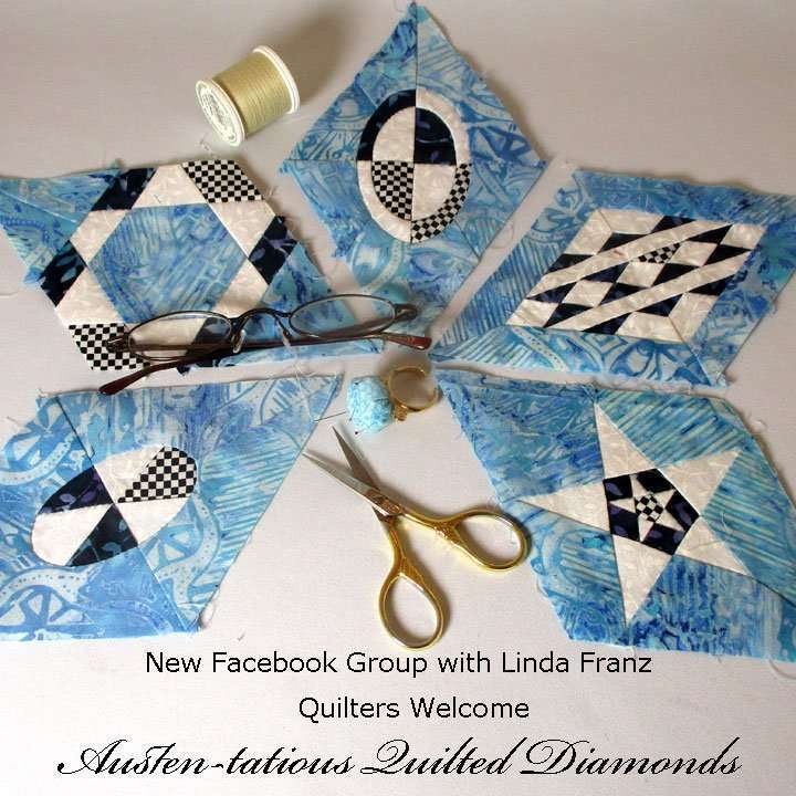 Austen-tatious Quilted Diamonds Group on Facebook