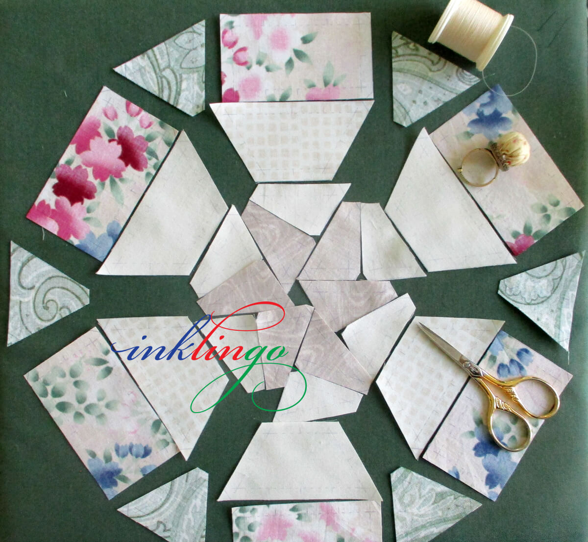 Continuous Stitching - Quilt with Inklingo