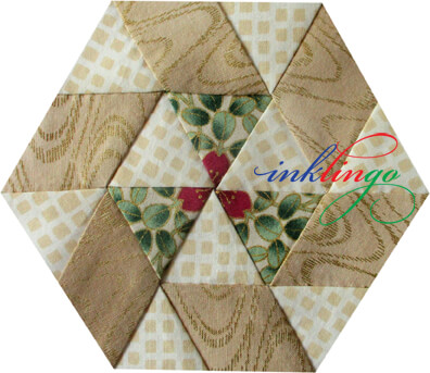 Inklingo Pieced Hexagon