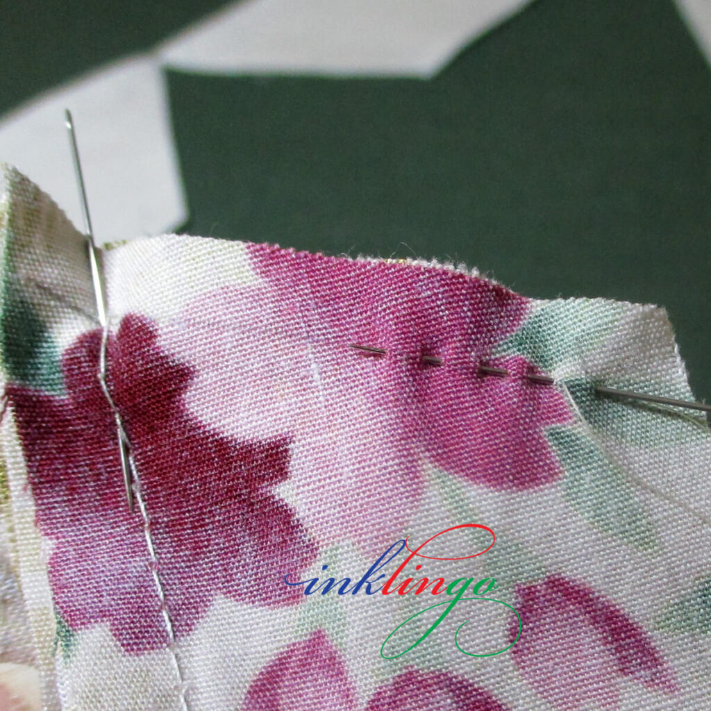 Sew Pieced Hexagons by Hand