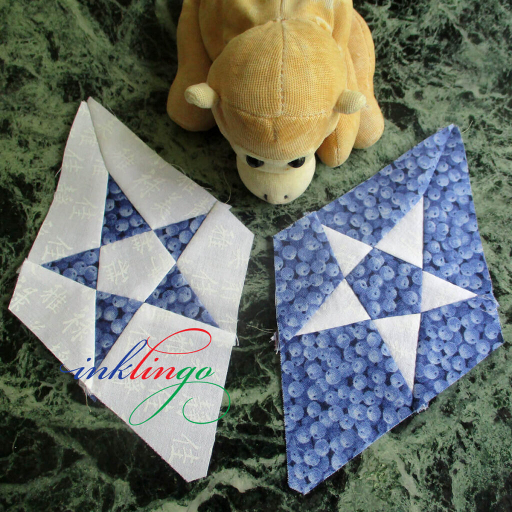 Miss Elizabeth's Star in Quilted Diamonds 2