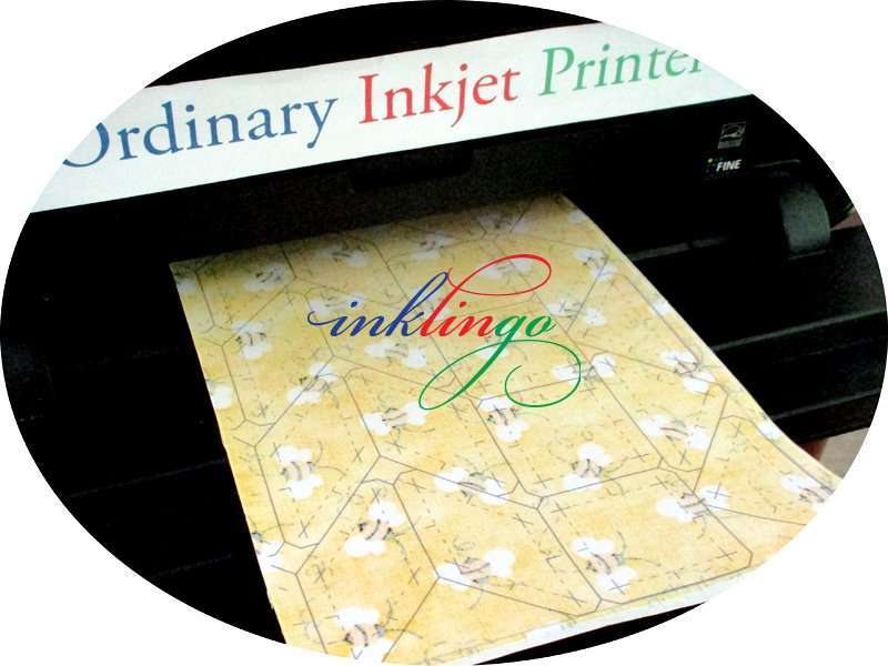 Print on fabric with Inklingo