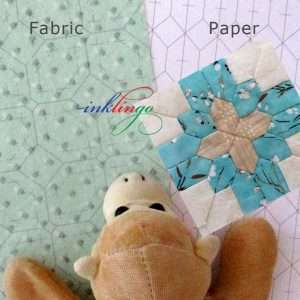 Print hexagons on fabric with Inklingo