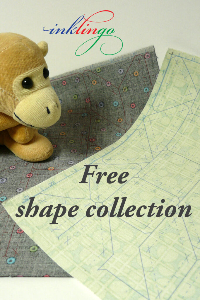 Inklingo Free Shapes to Print on Fabric