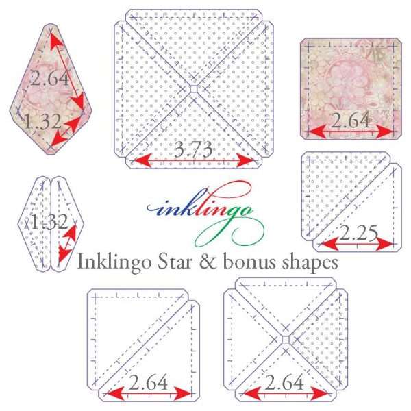 templates for Inklingo Star 9 inch