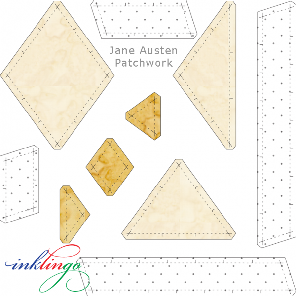 templates for Jane Austen Patchwork