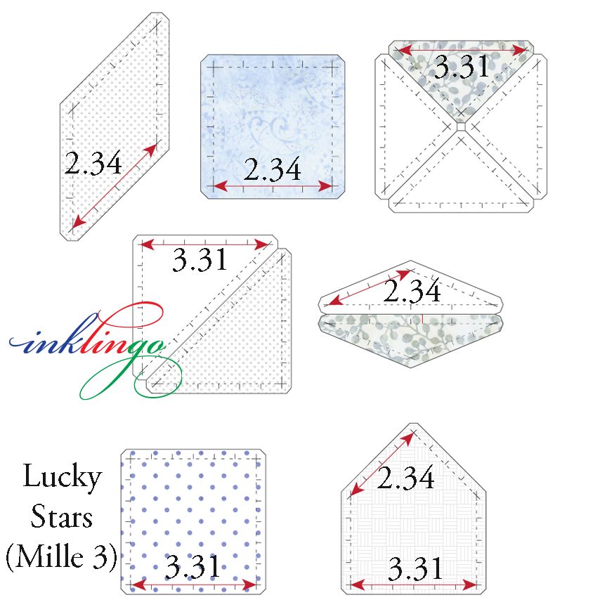 templates for LeMoyne Star and Lucky Stars