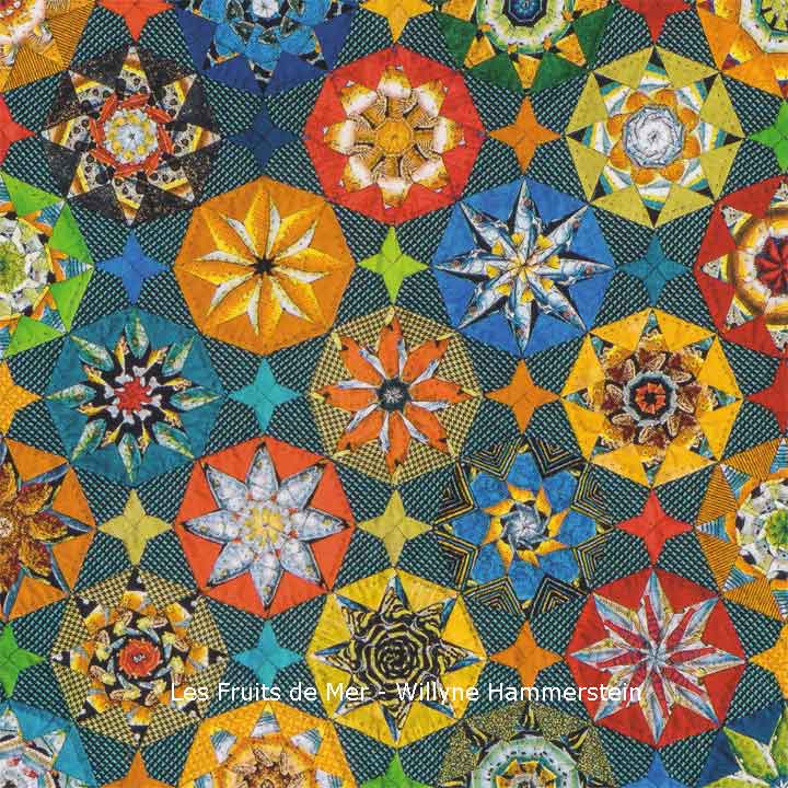 Les Fruits de Mer Millefiori Quilts 4