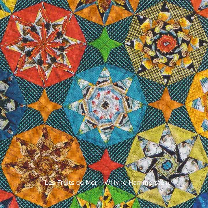 Les Fruits de Mer Millefiori Quilts 4